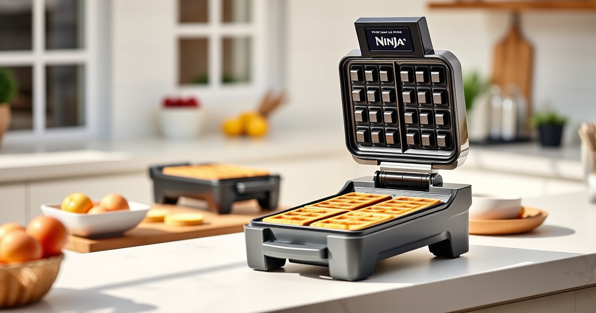 Enjoy Perfect Summer Belgian Waffles with the Ninja Waffle Maker Pro