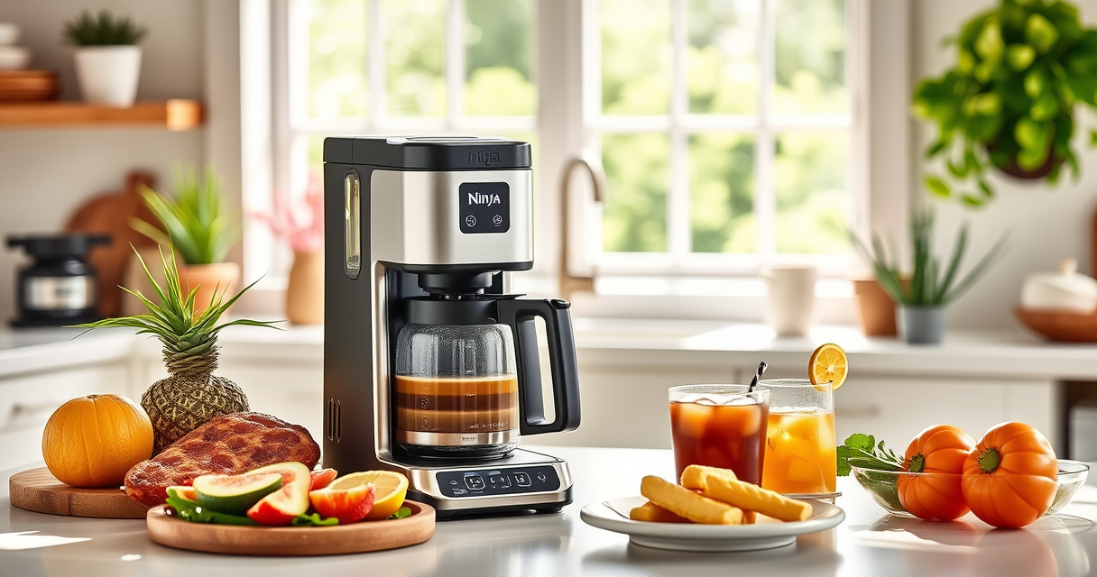 Enjoy Summer Evenings with the Ninja Hot & Iced XL Coffee Maker