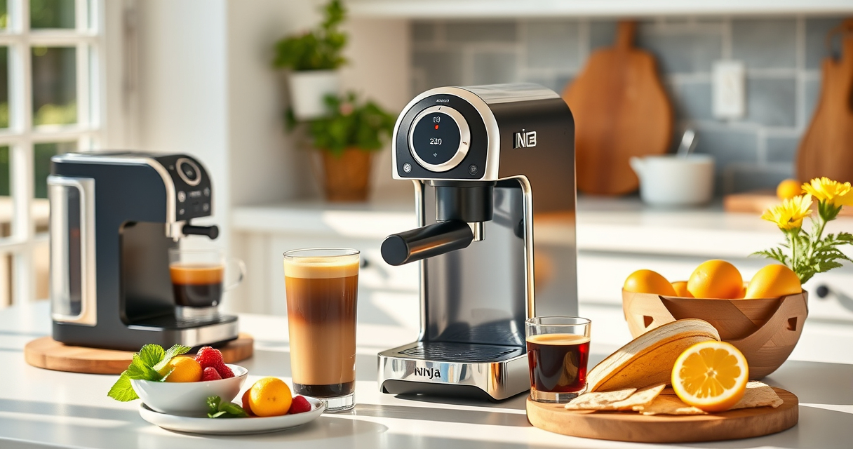 Enjoy Summer Evenings with the Ninja Luxe Café Mini Espresso & Coffee Maker