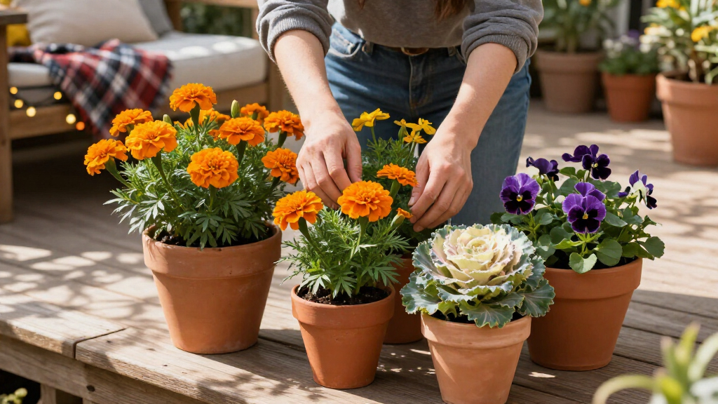Fill Patio Pots With Vibrant Plants That Last From Fall Into Winter For A Wonderfully Colorful Cool-Season Display