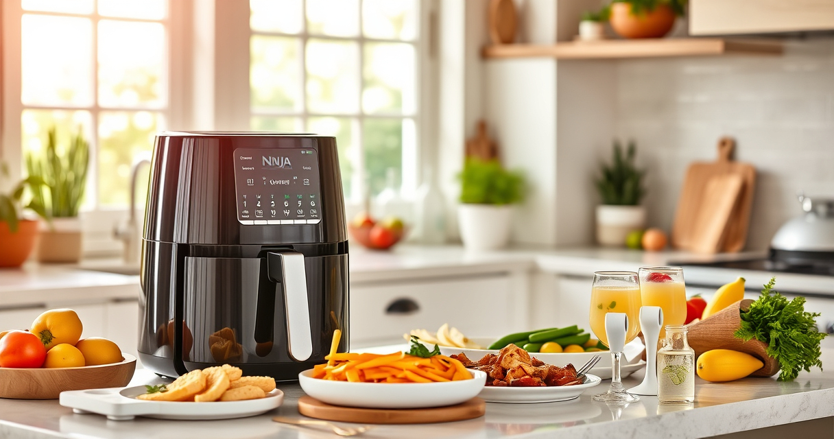 Host Effortlessly with the Ninja Foodi 10-Quart DualZone Air Fryer