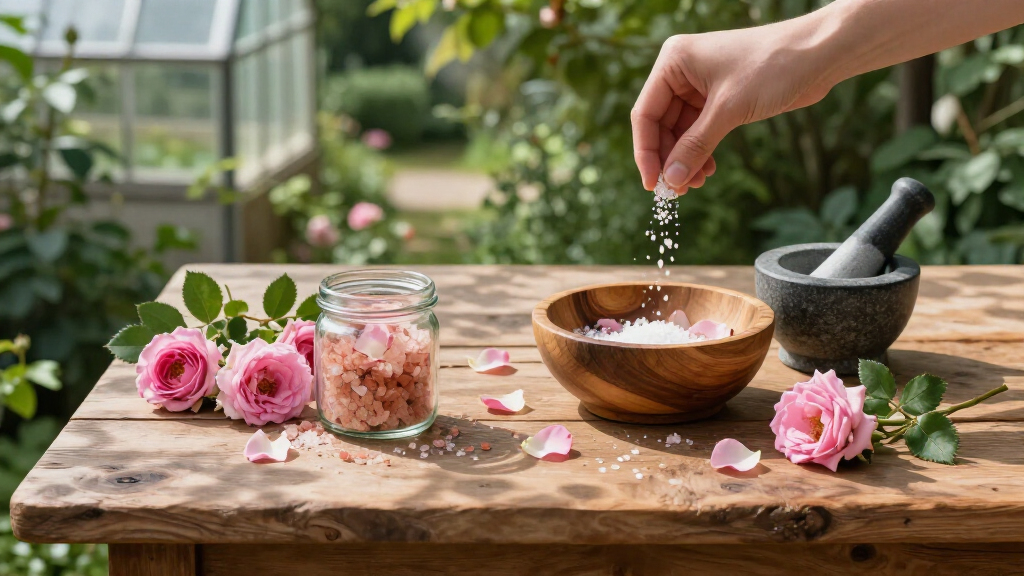 I’m Making Rose Salt From Garden-Grown Petals – It’s My Secret Ingredient When I Bake The Best Brownies In Town