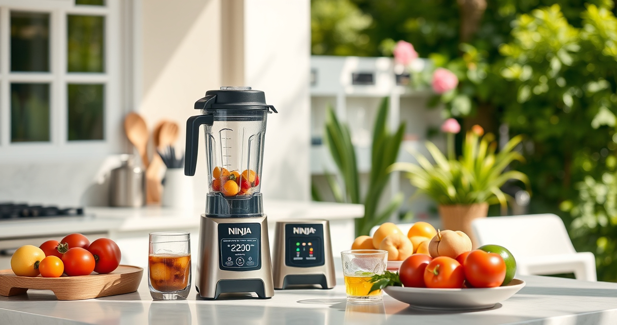 Ninja Blast Portable Blender: Your Perfect Summer Garden Companion