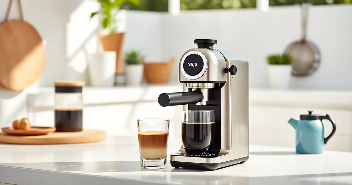 Ninja Luxe Café Mini: Perfect Summer Coffee for Your Garden Retreat