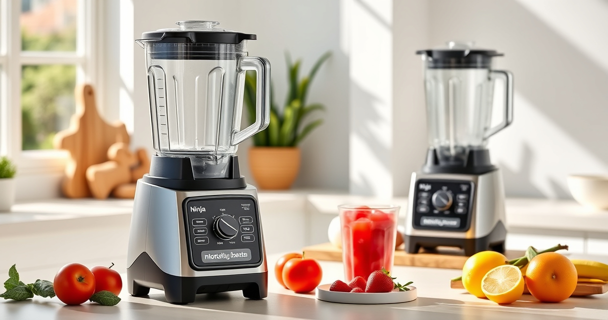 Ninja Professional Blender: Summer Smoothies & Frozen Treats Made Easy