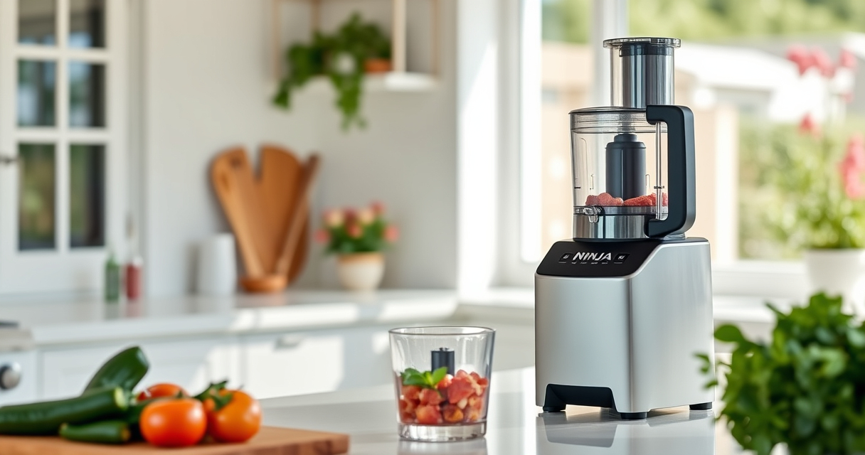 Ninja Professional Plus Food Processor: Summer Meal Prep Made Easy
