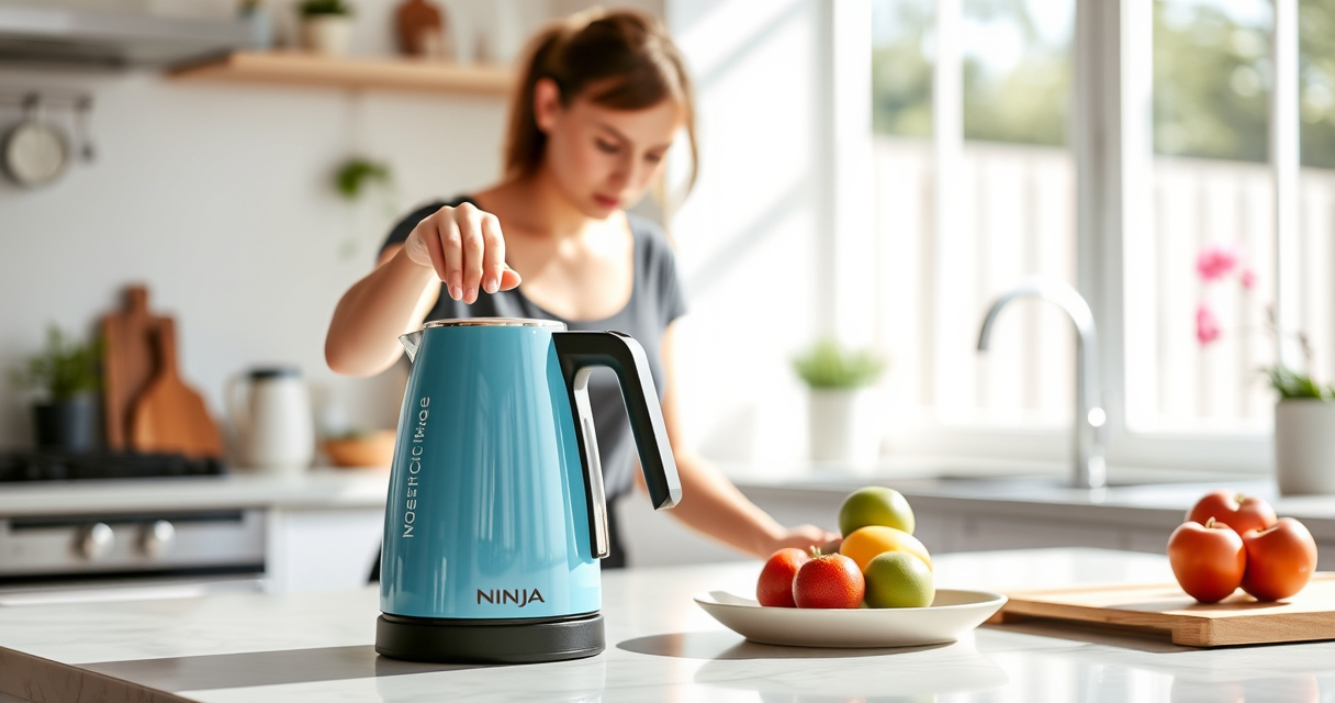 Stay Cool & Brew Perfect Iced Tea with Ninja KT200BL Kettle