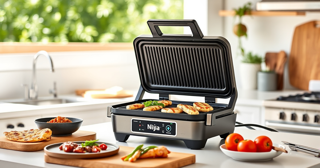 Summer Grilling Made Easy with the Ninja Foodi Pro 5-in-1 Indoor Grill