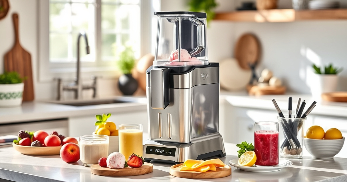 Summer Ice Cream Recipes with Ninja CREAMi 7-in-1 Maker