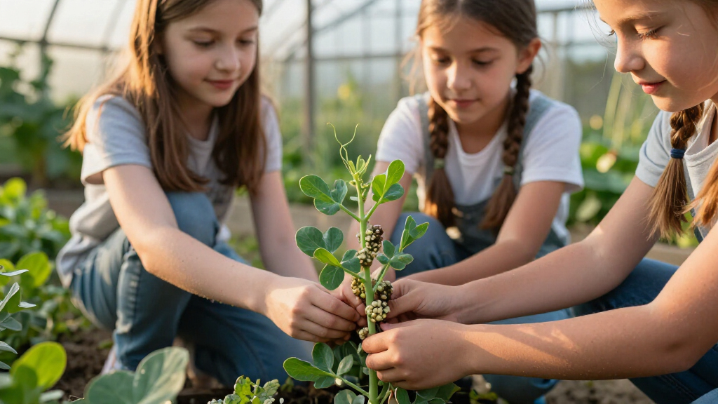 Three Schoolgirls In Kinsale Pulled Up A Pea Plant Covered In Warts (2016)