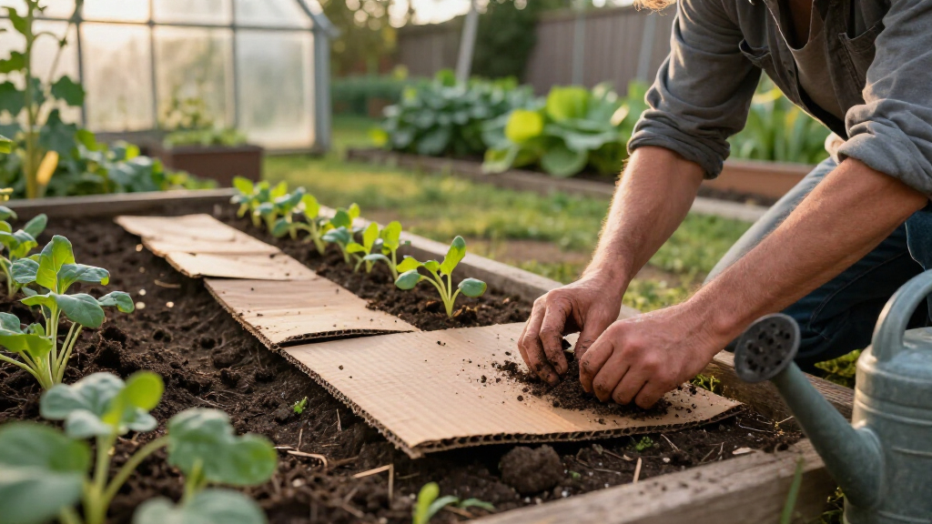 5 Clever Ways To Use Cardboard In Your Garden