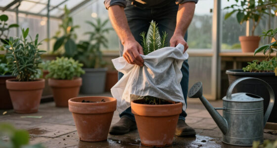 Do These 3 Things To Protect Your Container Plants Before The First Frost, Says My Professional Gardener Husband