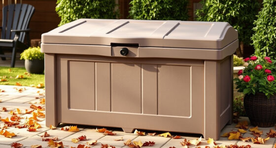 Fall Storage Review: 320-Gallon Waterproof Resin Box