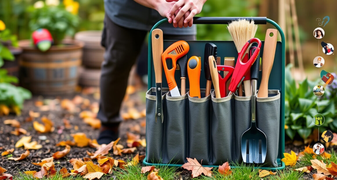 Fall Tool Storage Review: Heavy Duty Garden Tool Organizer