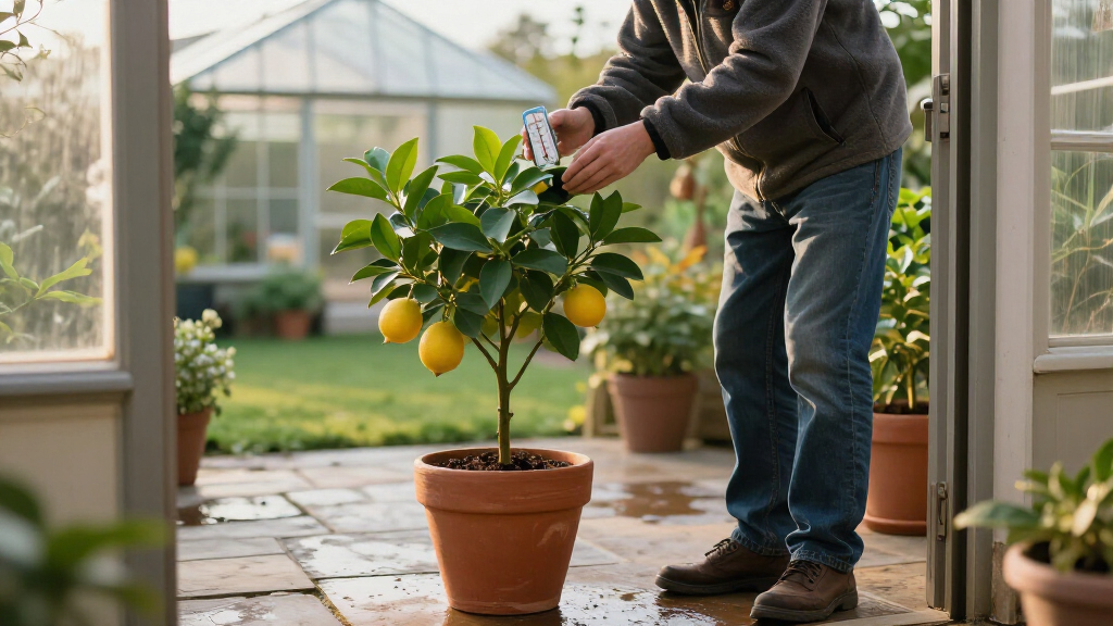 Got Fruit Trees In Pots? This Is The Temperature That Signals It’s Time To Move Them Indoors