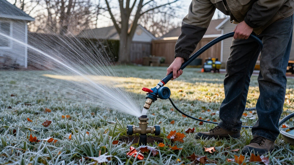 How To Winterize Sprinklers Before The First Freeze – Turning Them Off Isn’t Enough
