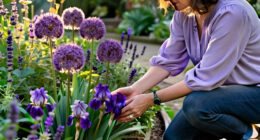Jerry Hall's All-Purple Garden Is One Of The Prettiest We've Seen – Here's Why It Works So Well