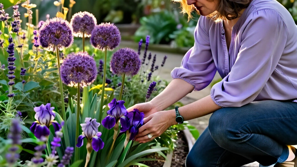 Jerry Hall's All-Purple Garden Is One Of The Prettiest We've Seen – Here's Why It Works So Well