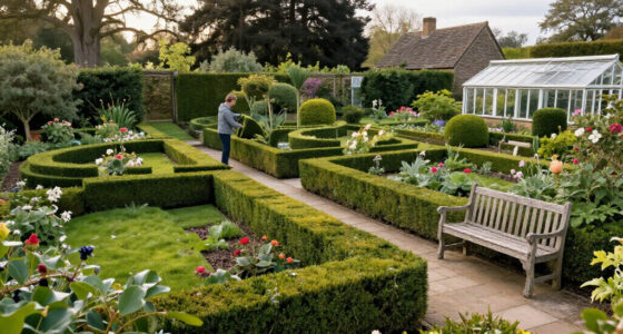 Richard E. Grant Uses Stunning Hedging To Zone His Magical Garden – It’s Ideal For Providing Year-round Colour