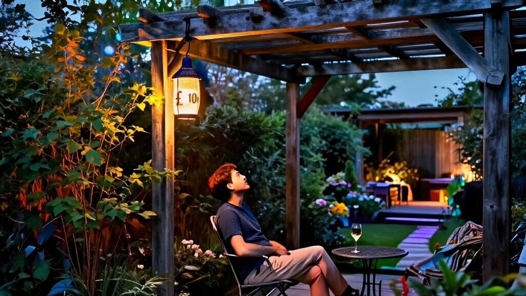 These £10 Solar Lanterns Made Our Garden Look Instantly More Expensive – They're Perfect For Cosy Autumn Evenings