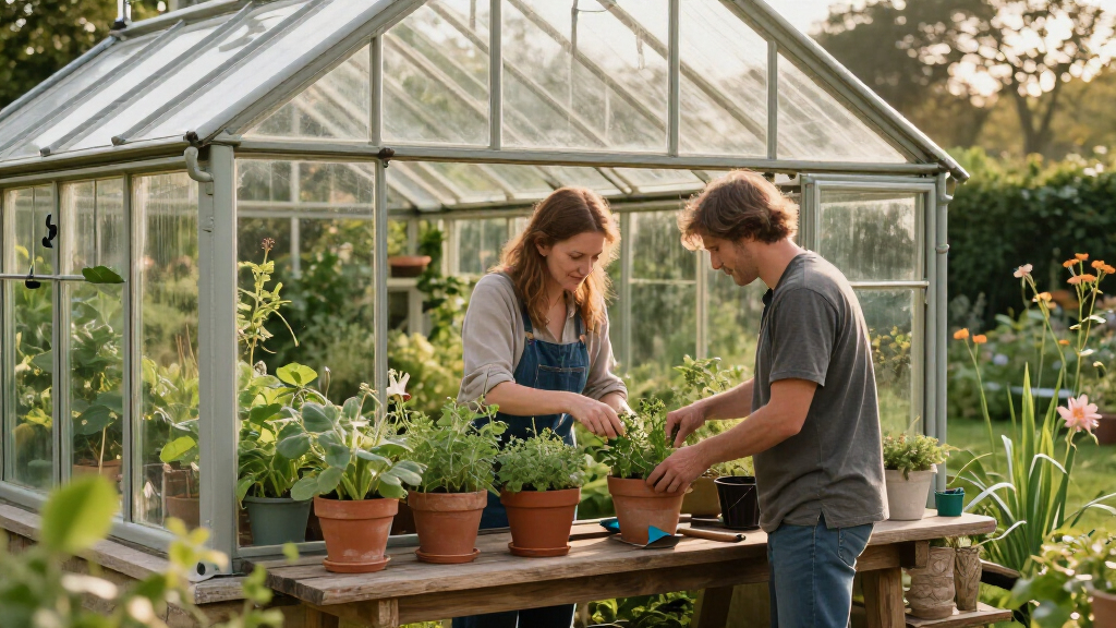 Victoria And David Beckham Have The Classic Greenhouse Of Our Dreams – And You Can Get The Look For Less