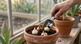 When Planting Bulbs In Pots I Could Never Be Without This Small Tool – It Even Makes Spring Seed Sowing Easier