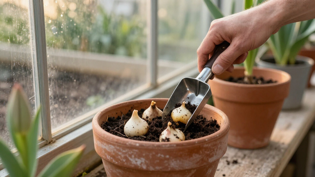 When Planting Bulbs In Pots I Could Never Be Without This Small Tool – It Even Makes Spring Seed Sowing Easier