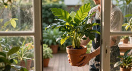 When To Bring Houseplants Inside—and How To Keep Them Healthy All Winter