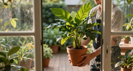 When To Bring Houseplants Inside—and How To Keep Them Healthy All Winter