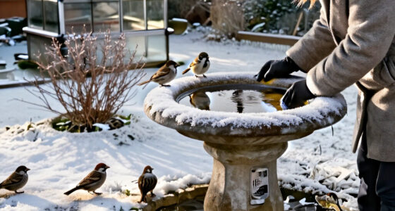 Wildlife Experts Say This Clever Gadget Will Stop Your Bird Bath From Freezing Over This Winter – It’s A Fuss-free Way To Support Birds In Cold Weather